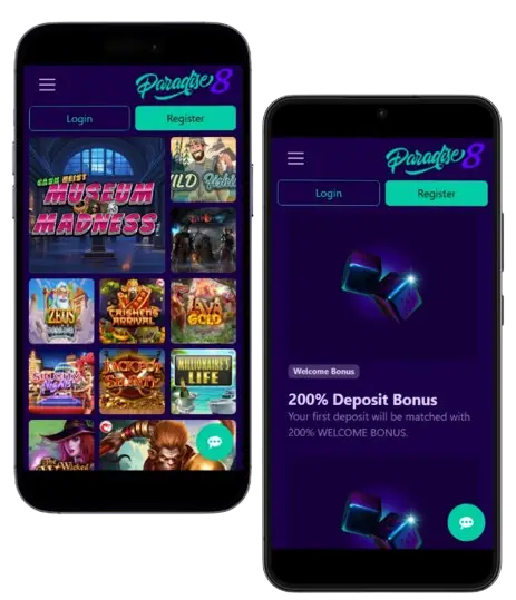 Paradise8 Casino App